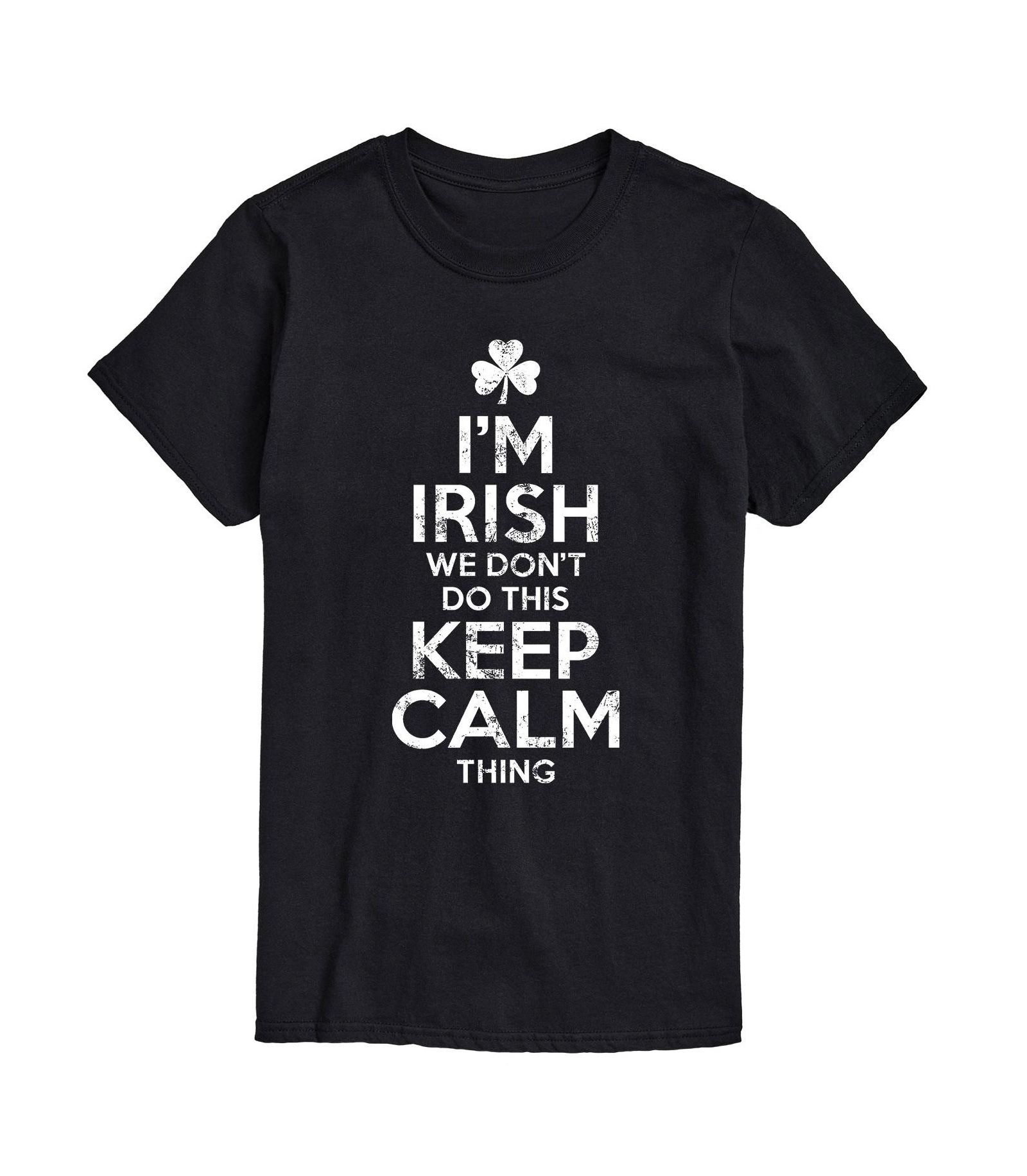 AIRWAVES Men's Irish Don't Keep Calm Graphic T-shirt