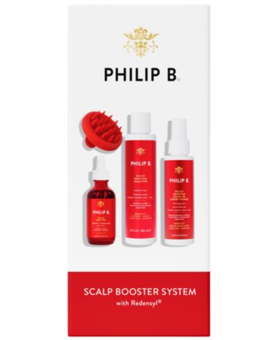 Набор Philip B. Scalp Booster, 4 предмета