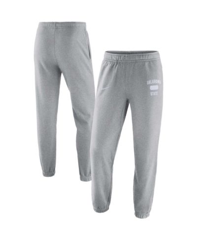 Nike мужские флисовые брюки Oklahoma State Cowboys Heathered Gray