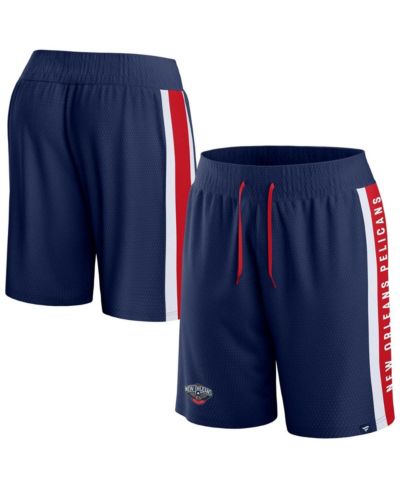 Мужские шорты Fanatics Navy New Orleans Pelicans Referee Iconic Mesh