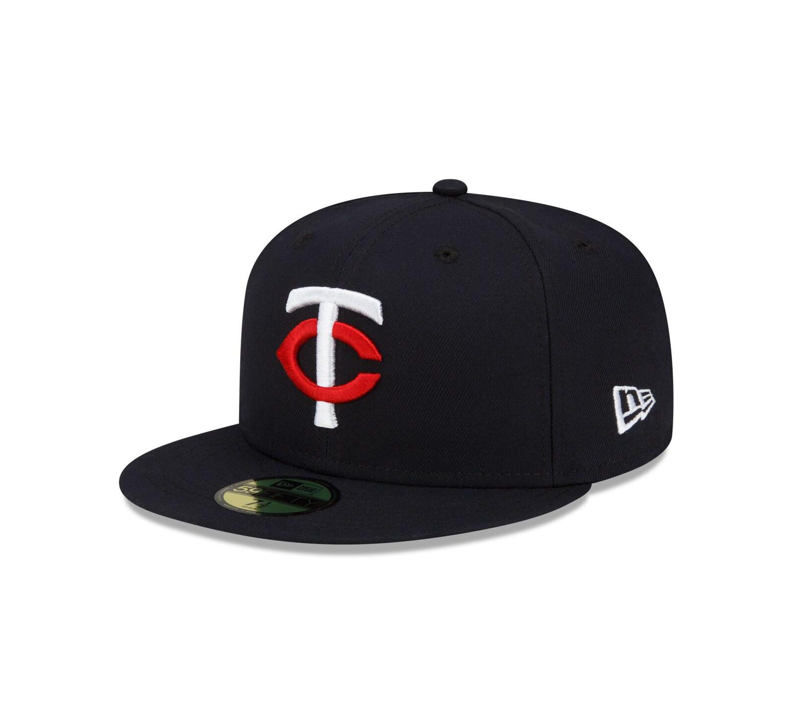 Men's New Era Navy Minnesota Twins 2023 Authentic Collection Home 59Fifty Fitted Hat