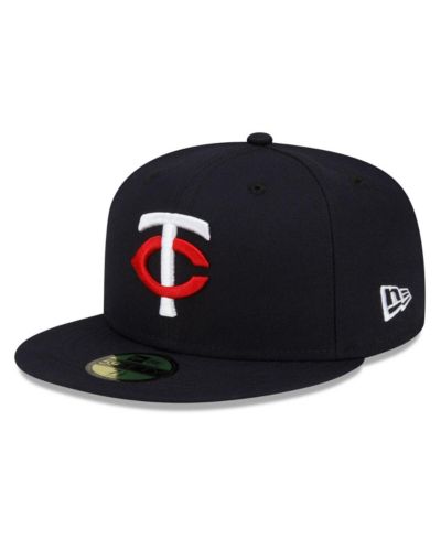 Мужская кепка New Era Minnesota Twins 2023 Authentic Collection Home 59Fifty Fitted