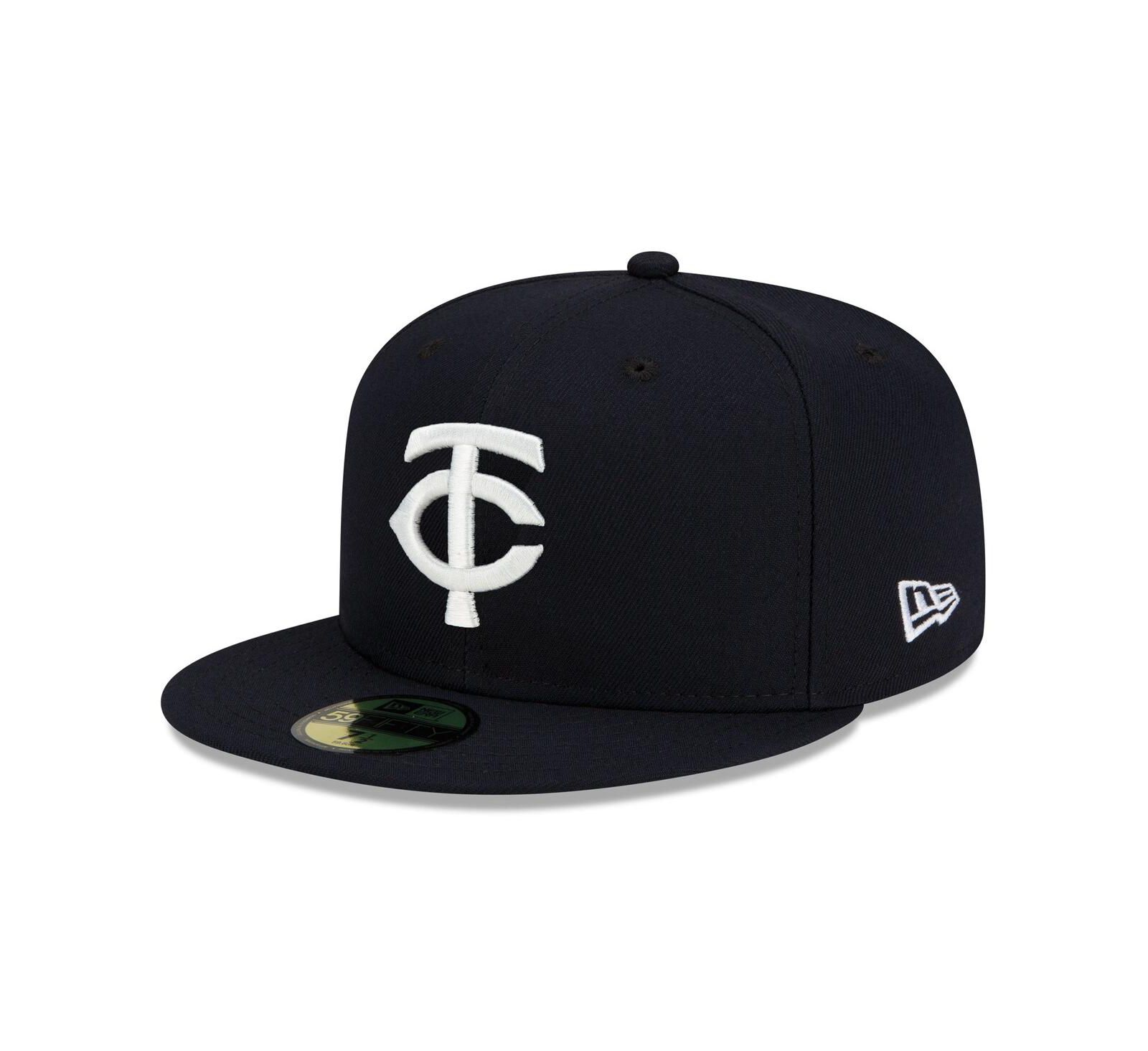 Men's New Era Navy Minnesota Twins 2023 Authentic Collection Alternate 59Fifty Fitted Hat