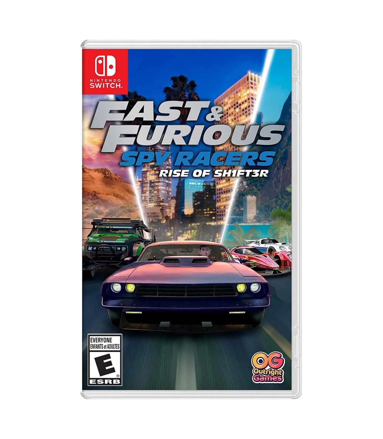 Fast & Furious: Spy Racers Rise of SH1FT3R Nintendo Switch