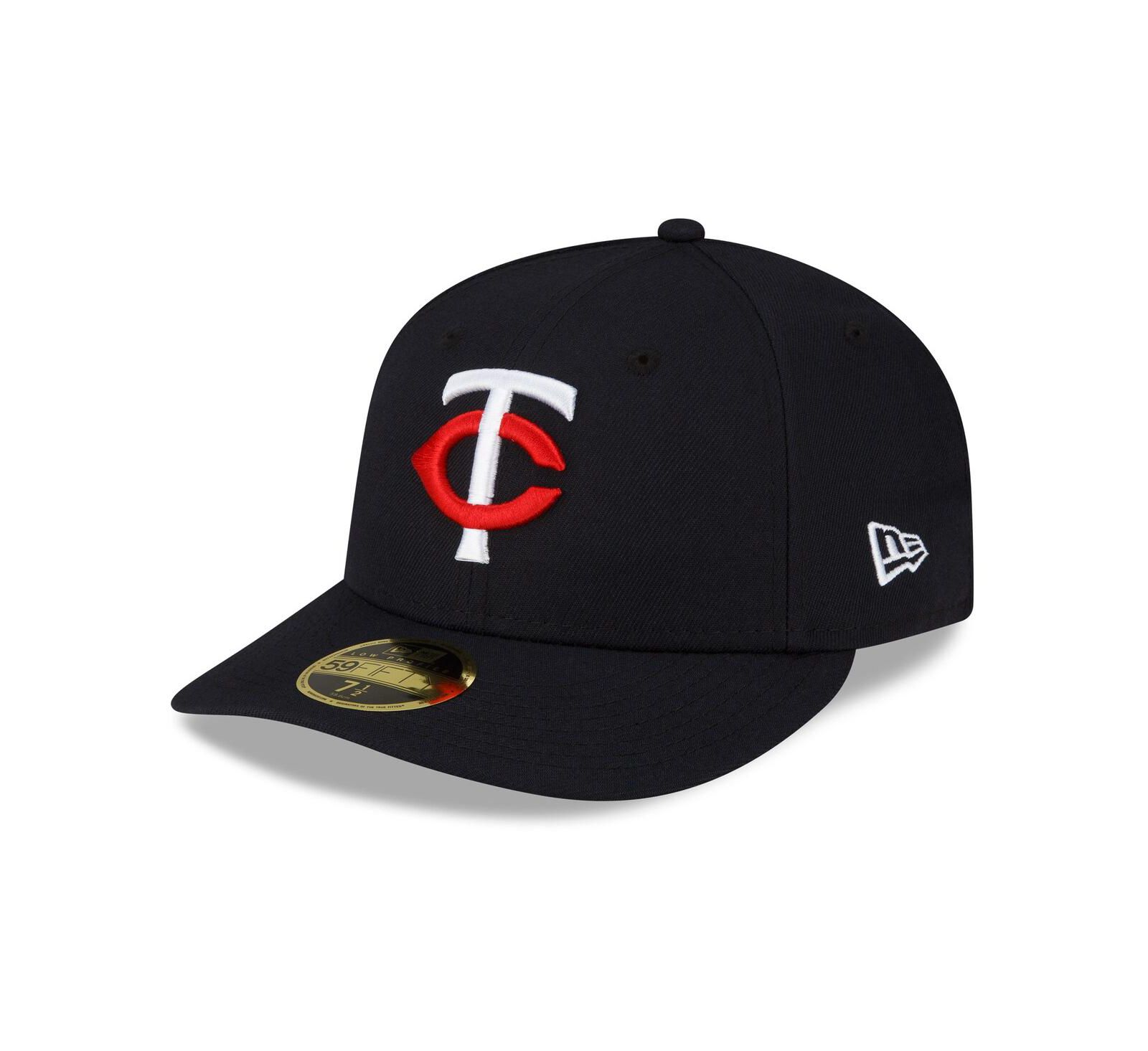 Men's New Era Navy Minnesota Twins 2023 Authentic Collection Low Profile Home 59FIFTY Fitted Hat