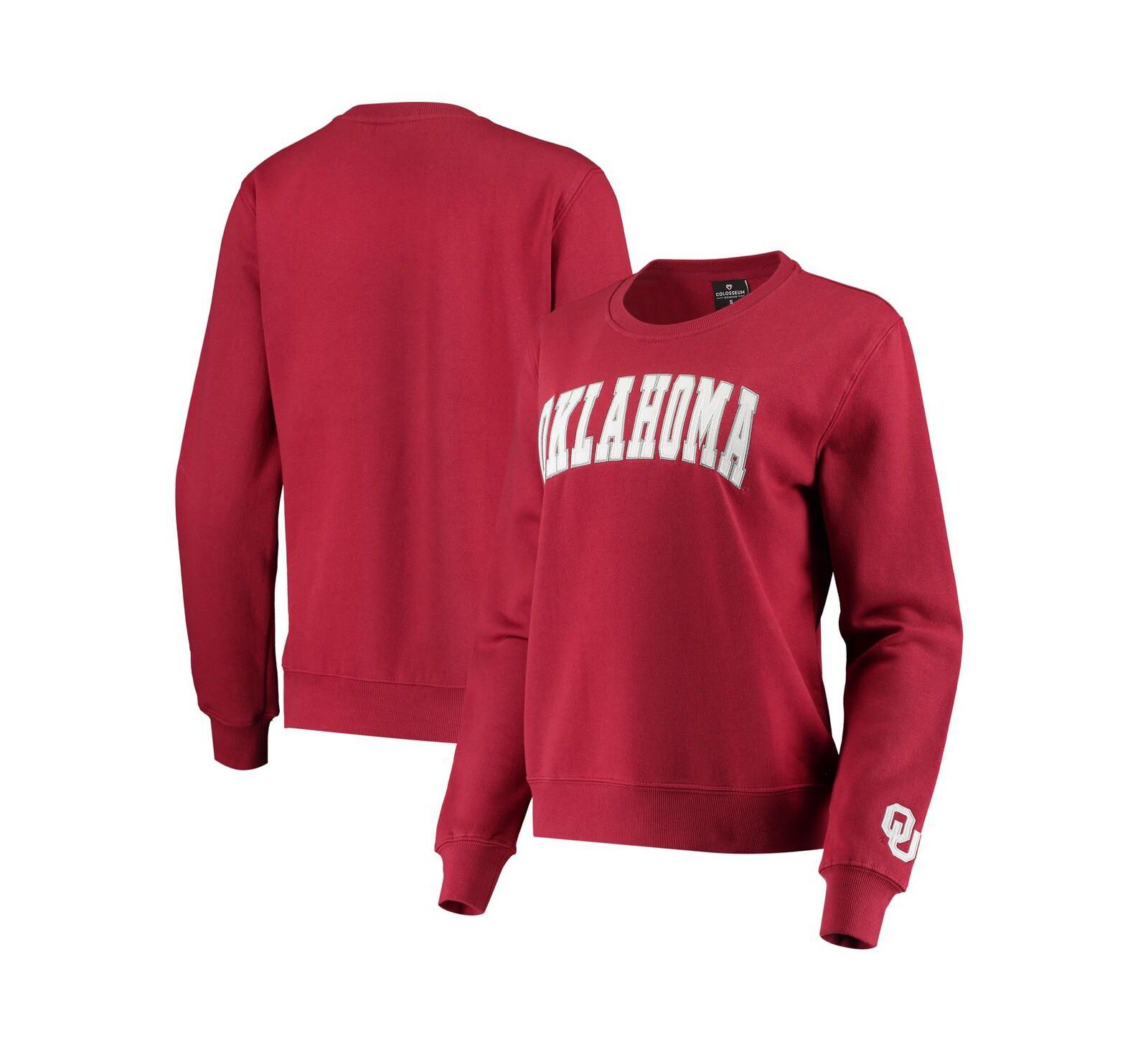 Женское свитшот-худи Colosseum Oklahoma Sooners Campanile