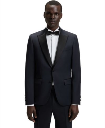 BOSS by Hugo Boss Мужской приталенный пиджак от смокинга