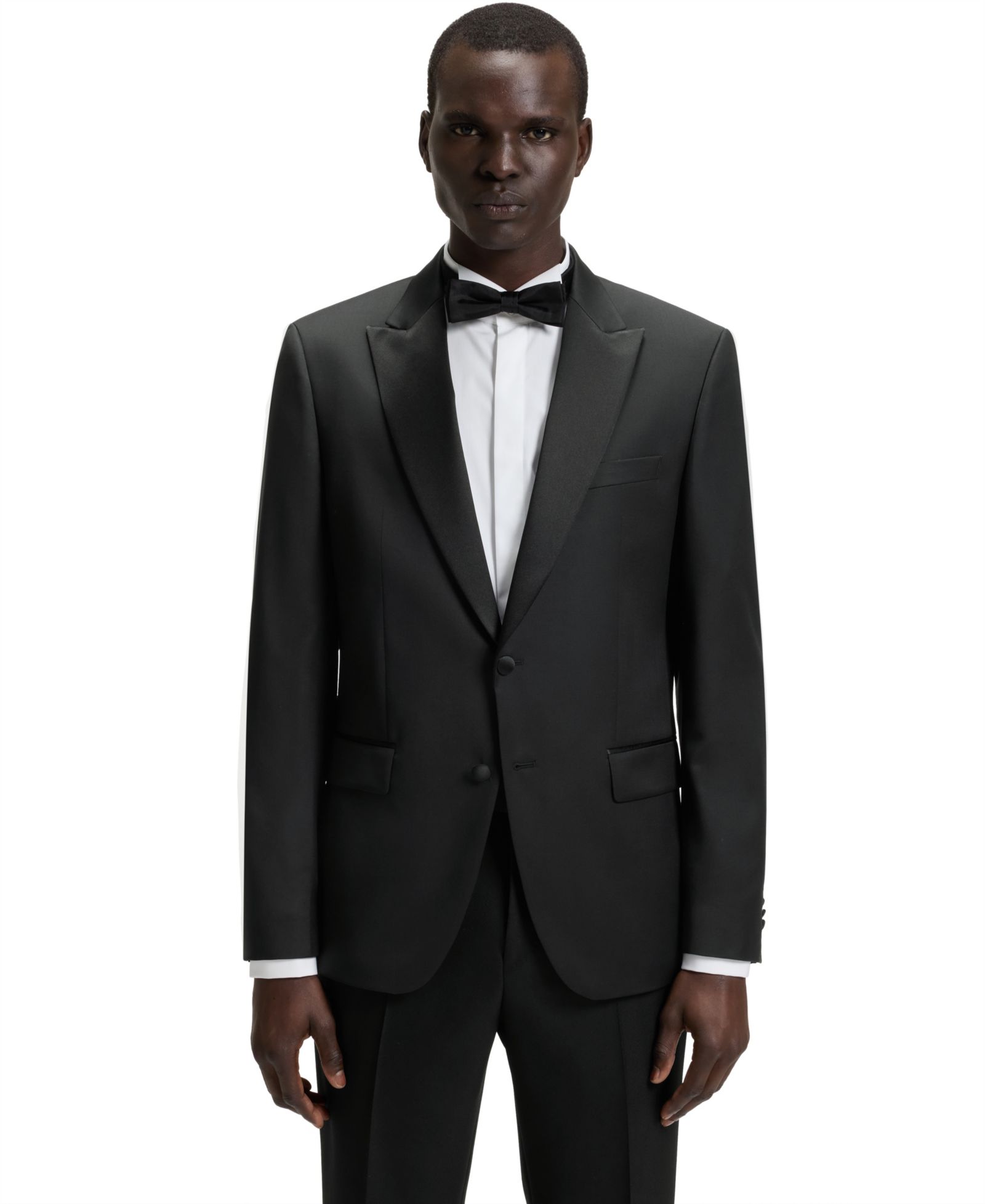 BOSS by Hugo Boss Мужской приталенный пиджак от смокинга
