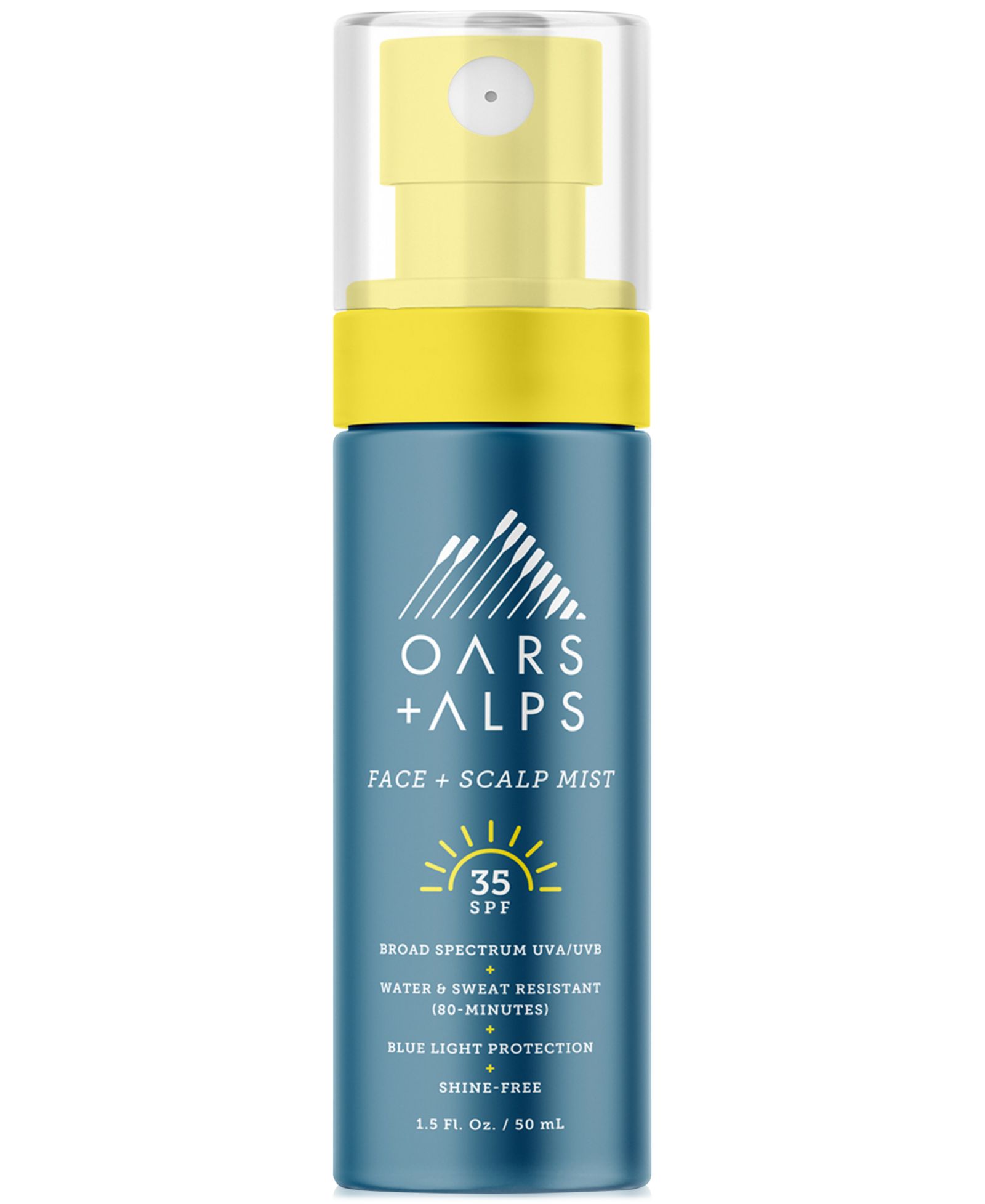 Oars + Alps мист для лица и кожи головы SPF 35, 1.5 oz.