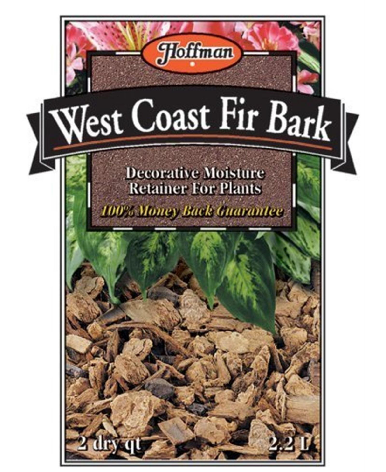 Hoffman A H  Inc/Good Earth West Coast Fir Bark Moisture Retainer, 2qt