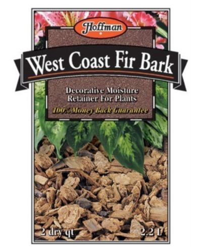 Удерживатель влаги Hoffman A H Inc/Good Earth West Coast Fir Bark, 2qt
