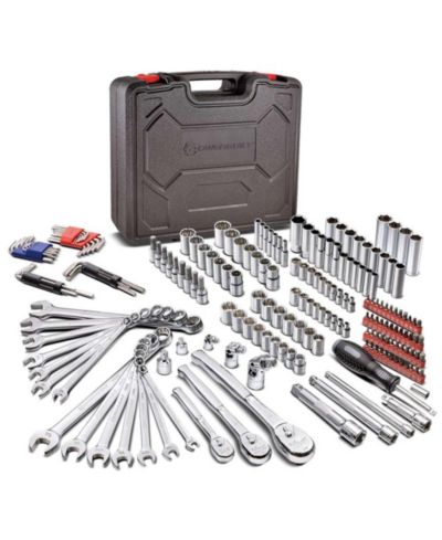 Powerbuilt 200 Piece Master Tool Set with Sockets, Ratchets, and Wrenches