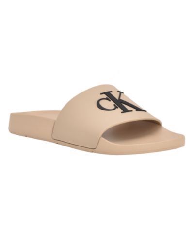 Calvin Klein Women's Arin Logo Beach Slide Sandals