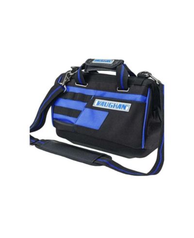 Vaughan 13 Inch Wide Mouth Blue and Black Tool Bag
