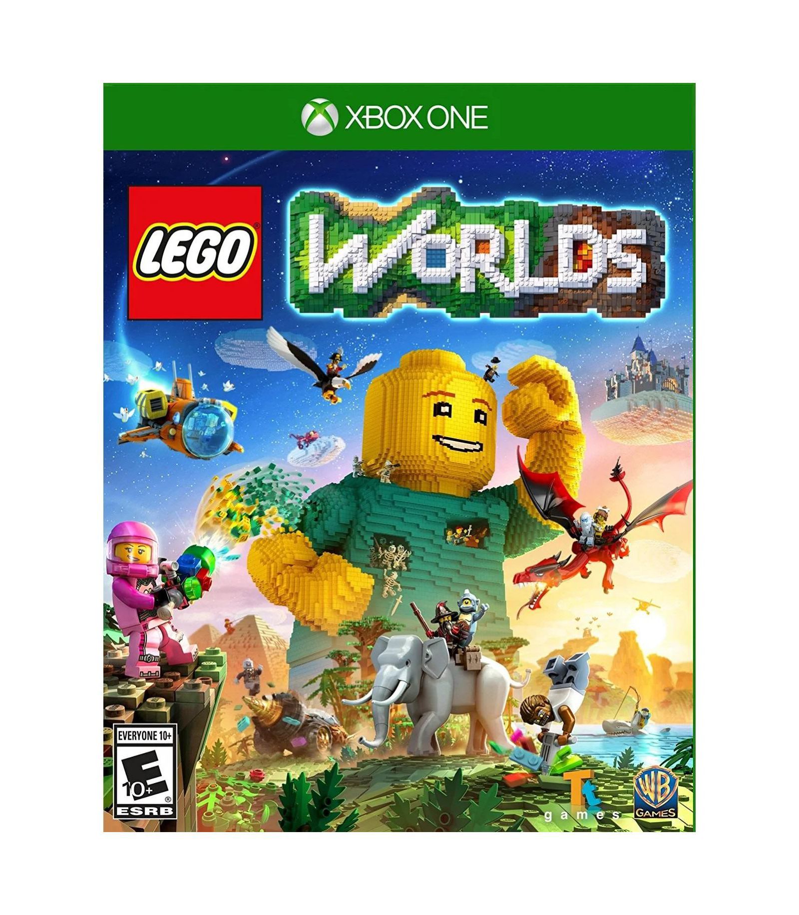 LEGO Worlds Action Adventure Local Co-Op Xbox One