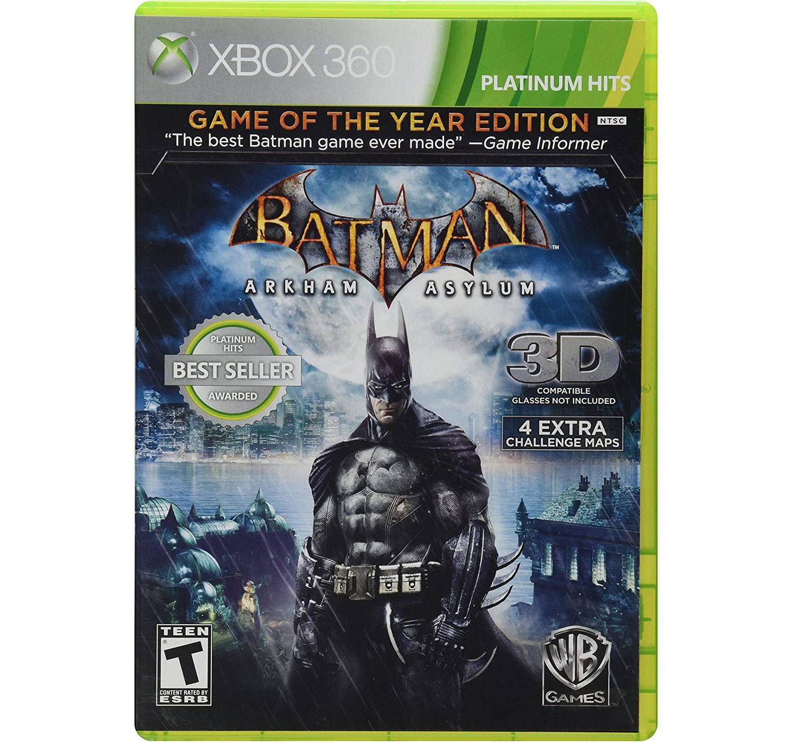 Batman Arkham Asylum Game of the Year Edition Xbox 360