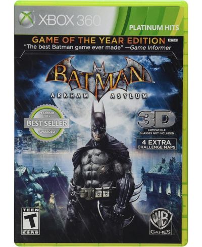 Batman Arkham Asylum Game of the Year Edition Xbox 360