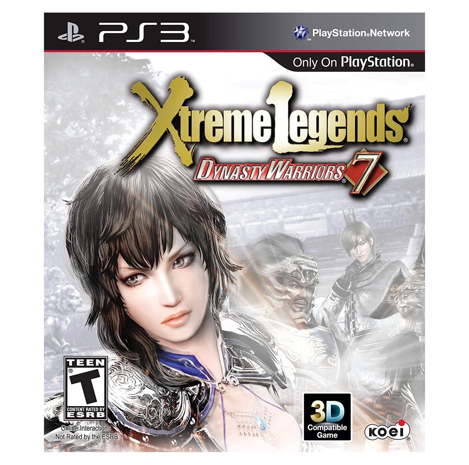 Koei Tecmo Dynasty Warriors 7: Xtreme Legends тактическое действие PlayStation 3