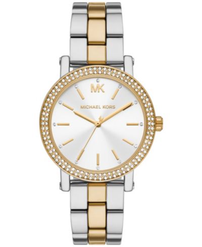 Женские часы Michael Kors Corey Three-Hand Two-Tone из нержавеющей стали 38mm
