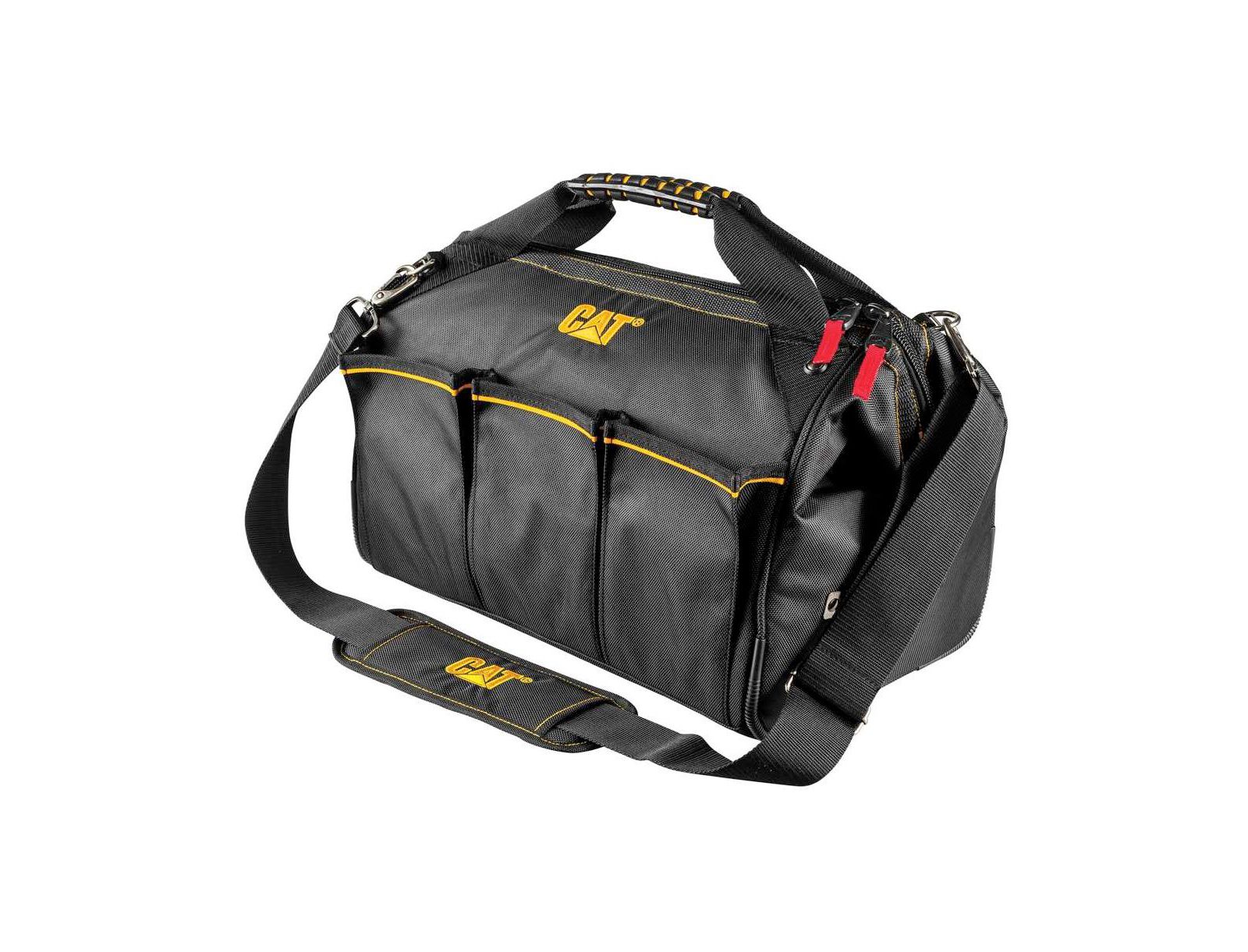 Cat 16 Inch Pro Wide-Mouth Tool Bag with 18 Pockets