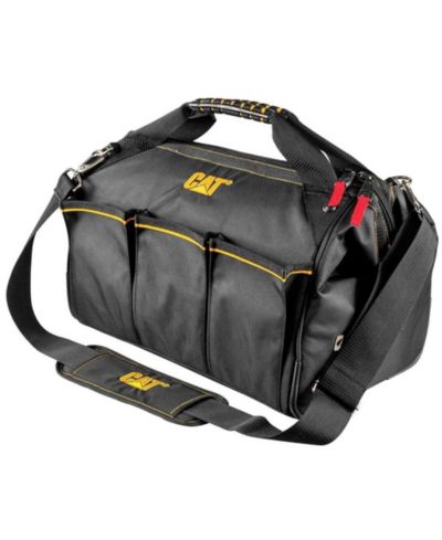 Cat 16 Inch Pro Wide-Mouth Tool Bag with 18 Pockets