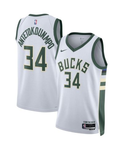 Джерси Nike Giannis Antetokounmpo Milwaukee Bucks Swingman для мужчин и женщин