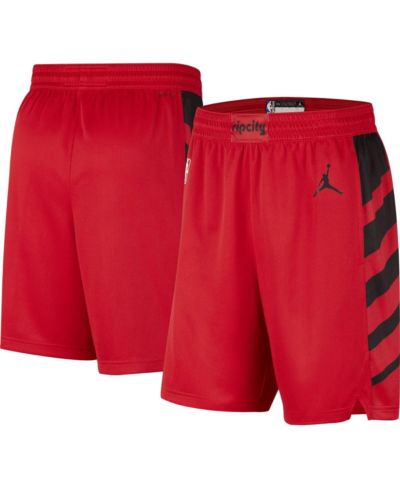 Мужские шорты Jordan Red Portland Trail Blazers 2022/2023 Statement Edition Swingman Performance