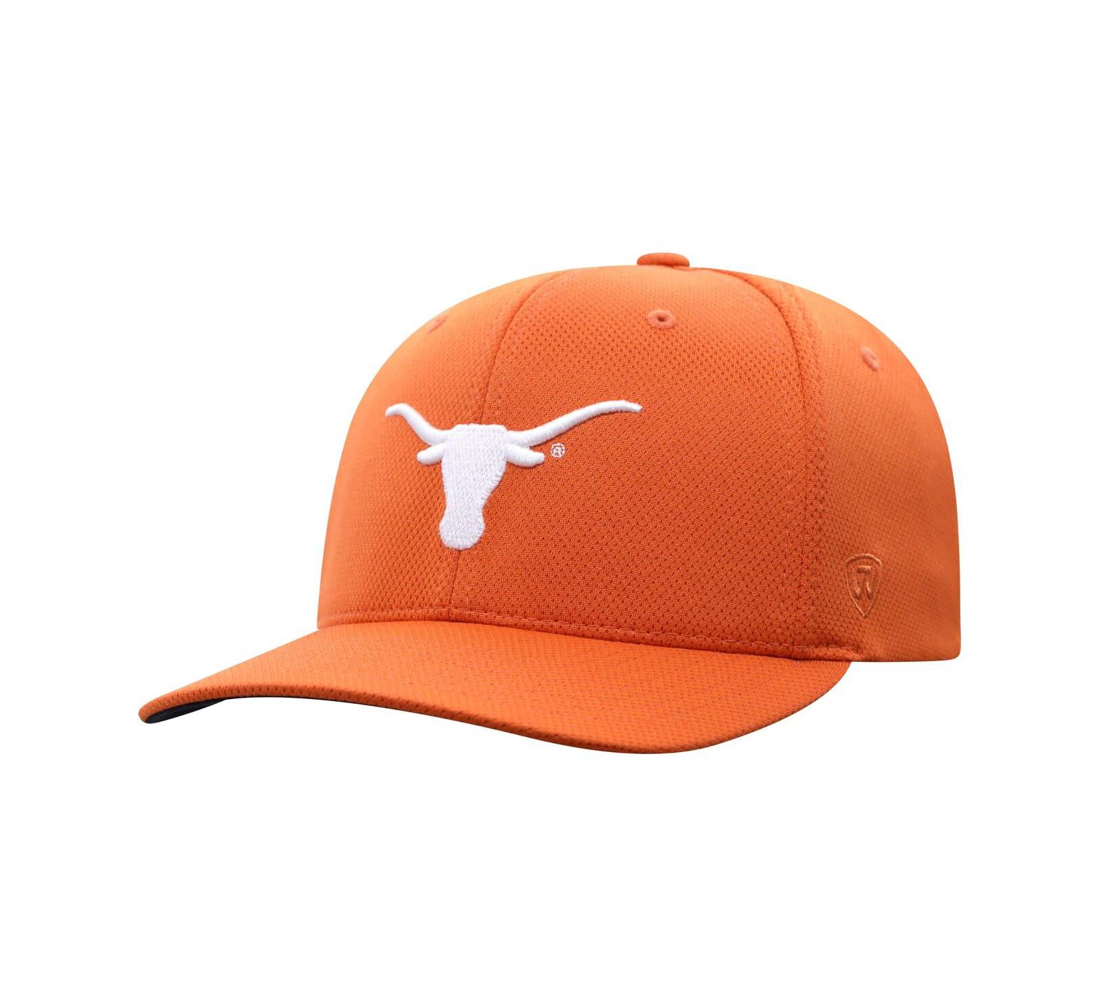 Мужская кепка Top of the World Texas Longhorns Reflex Logo Flex Orange