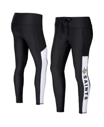 WEAR by Erin Andrews Женские черные леггинсы New Orleans Saints