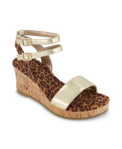Сандалии Jessica Simpson Wedge Open Toe для маленьких девочек