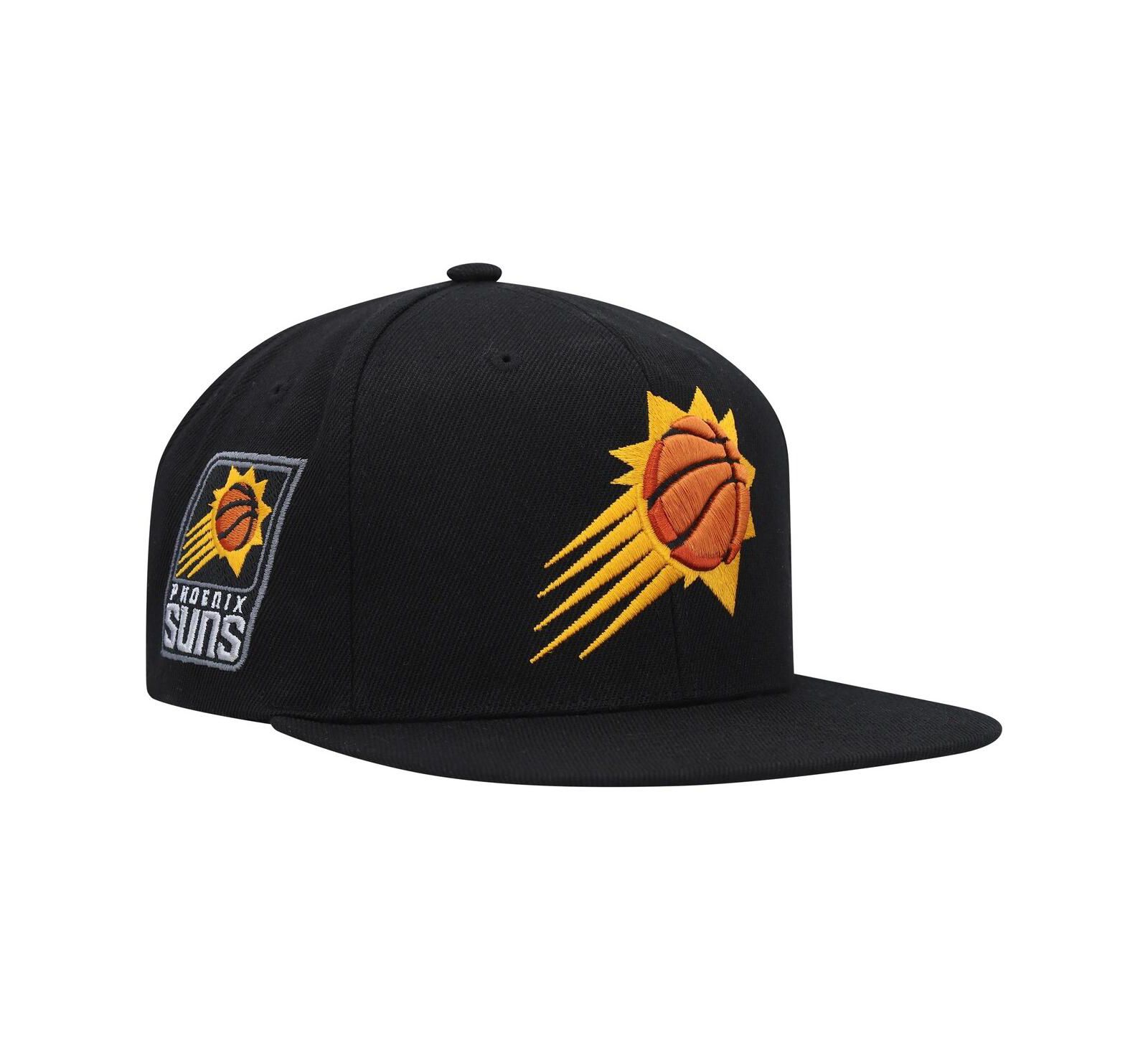 Мужская кепка Mitchell & Ness Black Phoenix Suns Side Core 2.0 Snapback