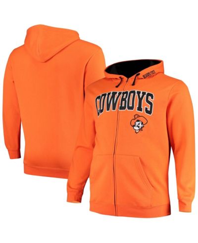 Мужское худи Colosseum Oklahoma State Cowboys, оранжевое, большой размер