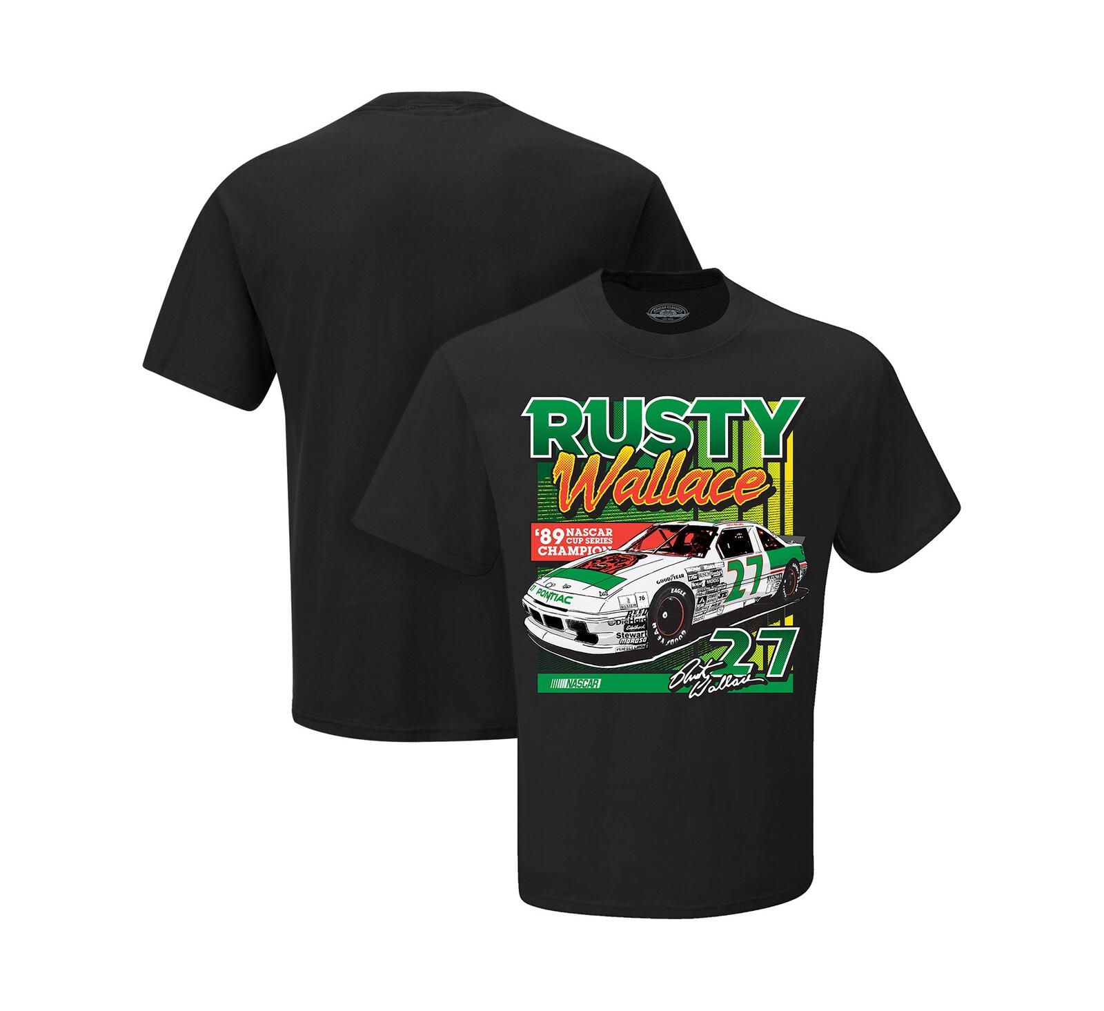 Checkered Flag Sports Мужская футболка NASCAR Cup Series Champion с принтом Rusty Wallace '89