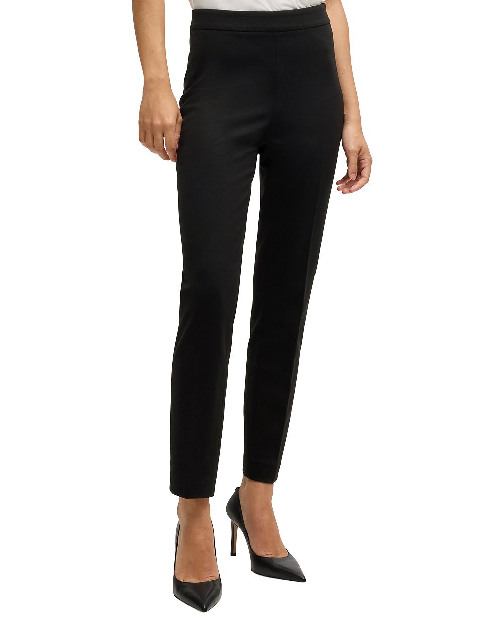 BOSS by Hugo Boss Women's Tapered Leg Regular-Fit Pants