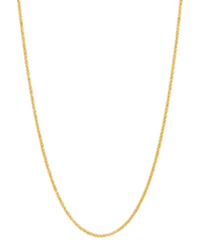 Цепочка-ожерелье Italian Gold Crisscross Link 18" из 14k Gold