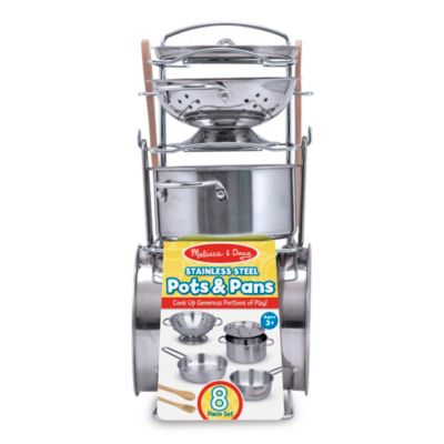 Игровой набор Melissa and Doug Pots & Pans для детей, 8 предметов