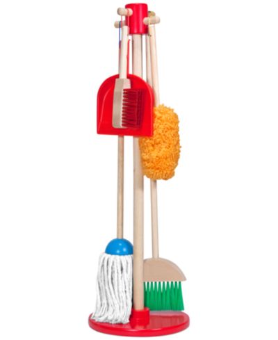 Игровой набор Melissa & Doug Let's Play House Dust! Sweep! Mop! 6 предметов