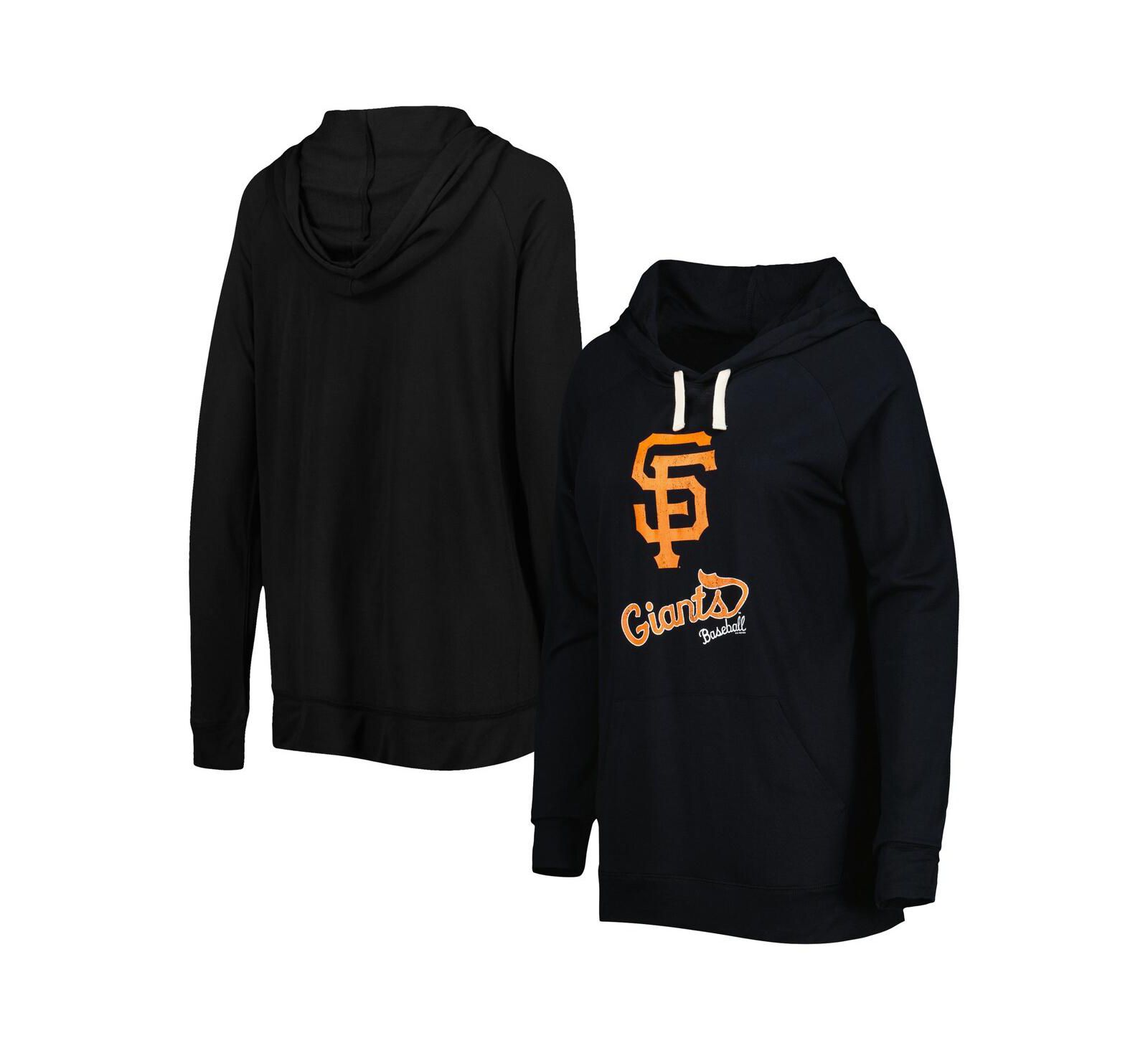 Женская толстовка Touch San Francisco Giants Pre-Game Raglan Pullover Black
