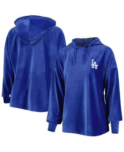 Женское худи Touch Royal Los Angeles Dodgers End Line Pullover