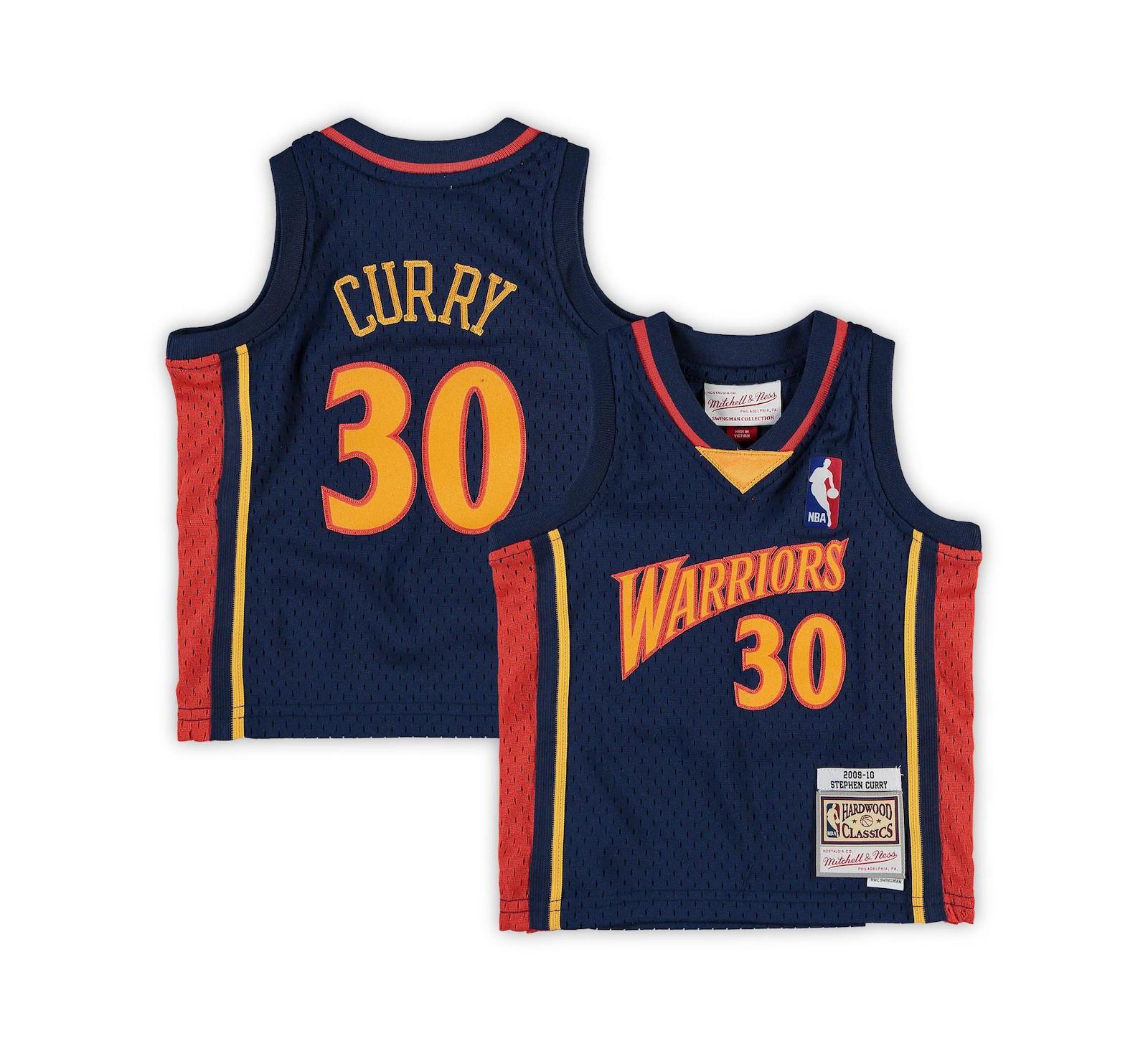 Mitchell & Ness джерси Stephen Curry Golden State Warriors для детей