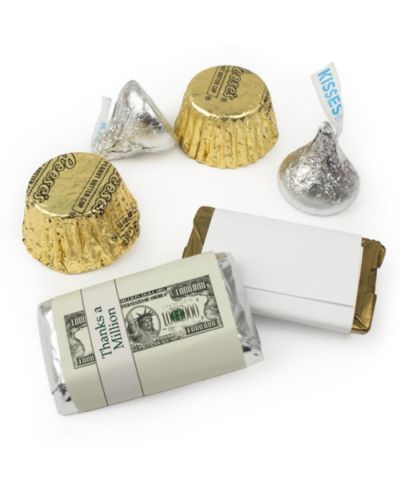 Just Candy Thank You Candy Hershey's Chocolate Mix Thanks a Million, 110 Pieces