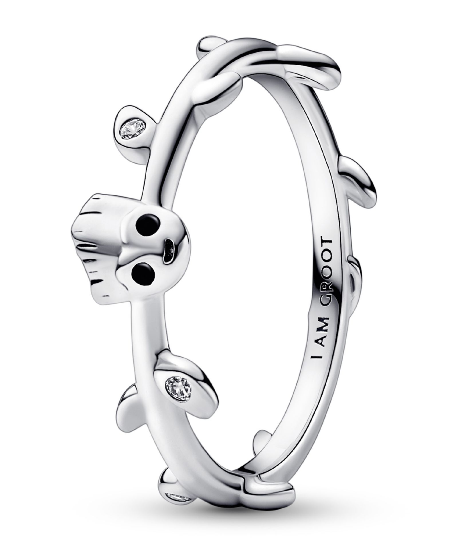 Кольцо Pandora Sterling Silver Marvel Guardians of the Galaxy Groot Leaf