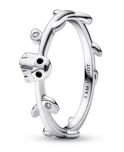 Кольцо Pandora Sterling Silver Marvel Guardians of the Galaxy Groot Leaf