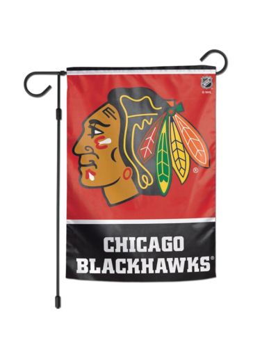 Садовый флаг Wincraft Chicago Blackhawks, двусторонний, 12" x 18"