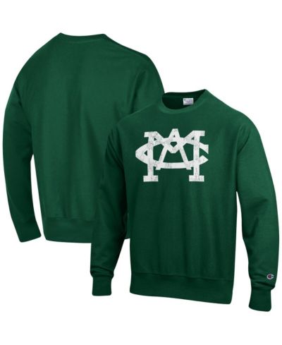 Champion Мужской свитшот с логотипом Michigan State Spartans Green Reverse Weave
