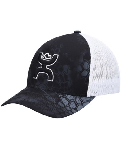 Мужская кепка Hooey Black, White Bass Trucker Snapback Hat