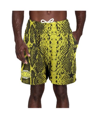 Мужские шорты New Era Yellow Dallas Cowboys Super Bowl XXX Summer Pop