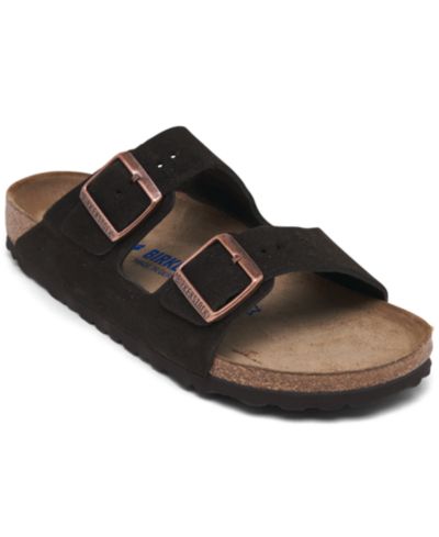 Женские сандалии Birkenstock Arizona Soft Footbed Suede Leather