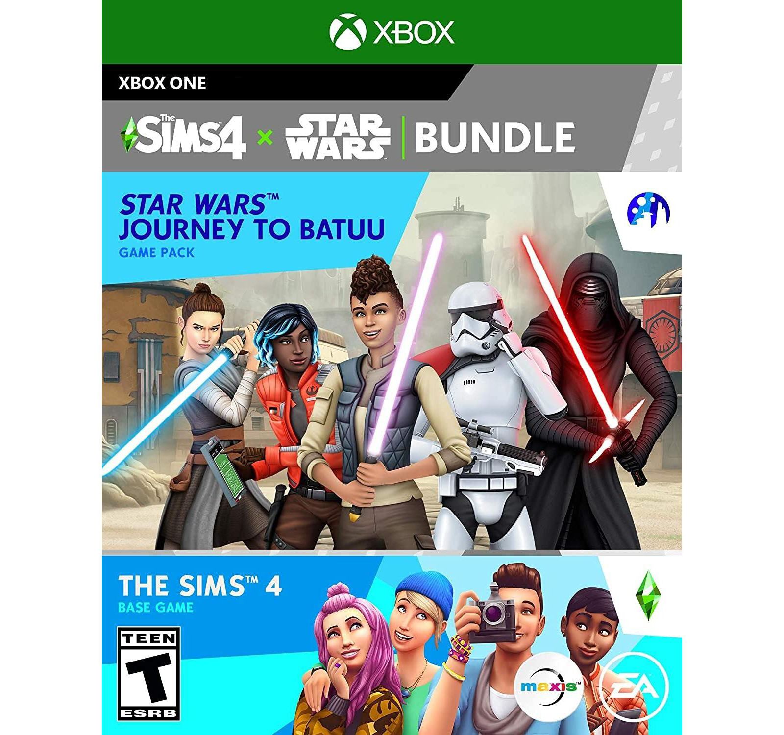The Sims 4 Plus Star Wars Journey to Batuu Bundle - Xbox One