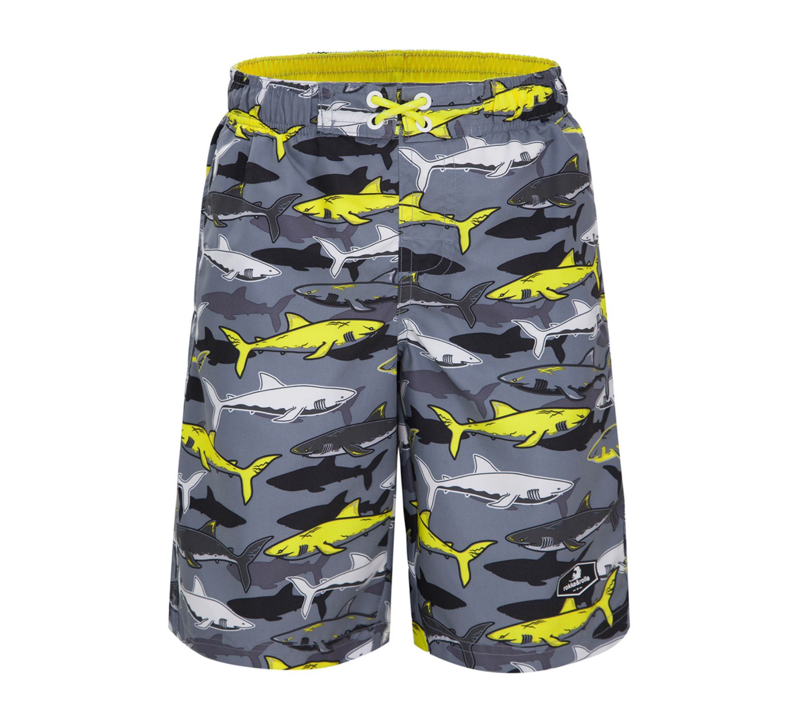 Rokka&Rolla Big Boys Quick Dry Drawstring Swim Trunks Board Shorts with Mesh Lining UPF50+ XS-XXL
